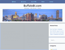 Tablet Screenshot of buffalobi.com